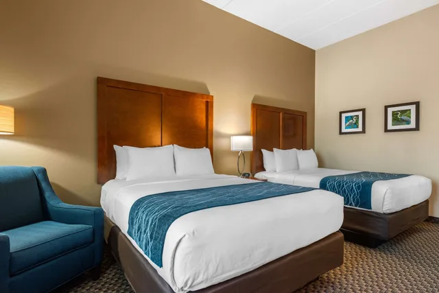 غرفة قياسية بسريرين كوين، Sleep Inn Suites Wildwood the Villages 3/8