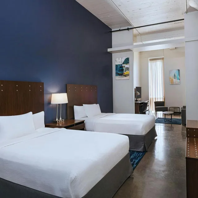 جناح تنفيذي بسرير كوين مع أريكة لذوي الإعاقة، Fairfield Inn And Suites Dallas Downtown 3/9
