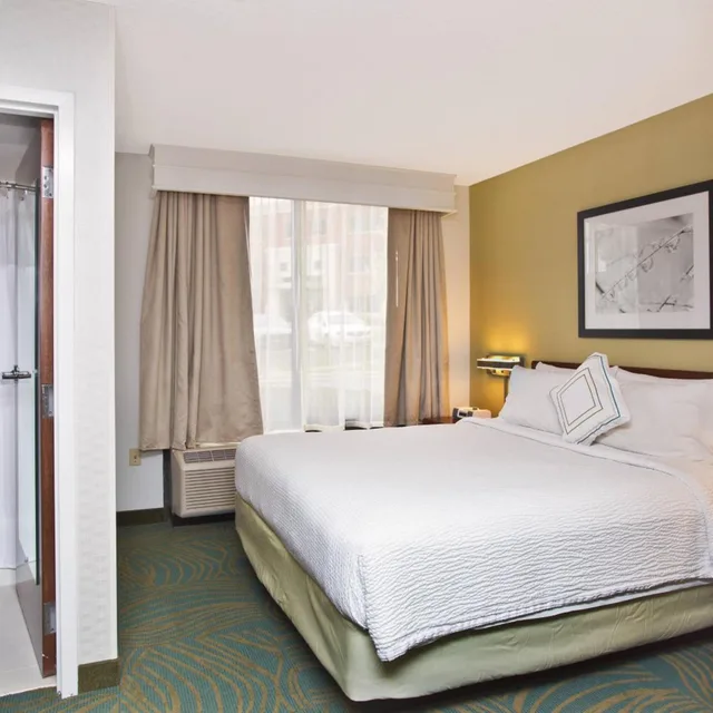 Suite, King Bed, Dining Area, Sofa، SpringHill Suites by Marriott Chicago Southwest at Burr Ridge/Hinsdale 1/5