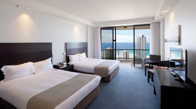 غرفة بريميوم بسرير كوين، Crowne Plaza Surfers Paradise 2/10