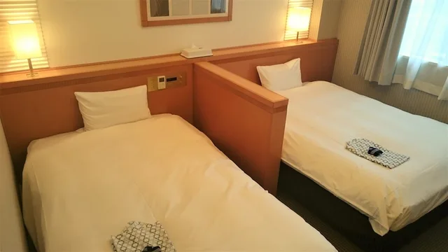 غرفة بسريرين منفصلين، West Inn Fuji-Yoshida 1/3