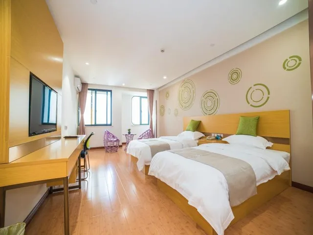 Feature, Twin Beds، GreenTree Inn Zhejiang Ningbo District Huashan Road And Huanghe Road Express Hotel 1/1