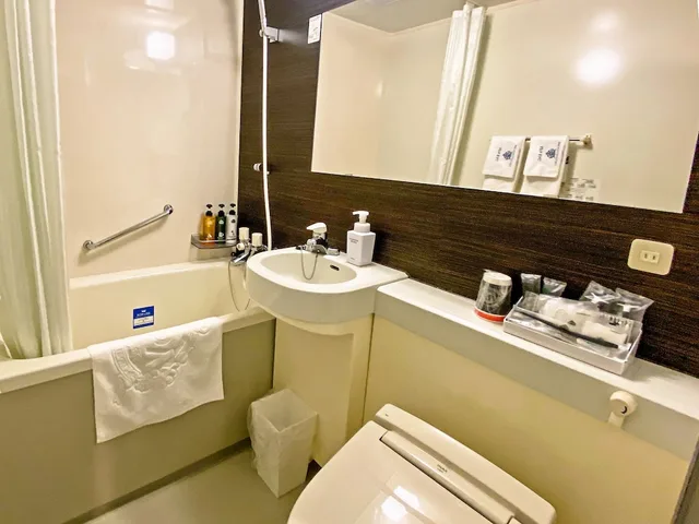 غرفة بسريرين منفصلين بغرفتي نوم، Apa Hotel Niigata Furumachi 6/6