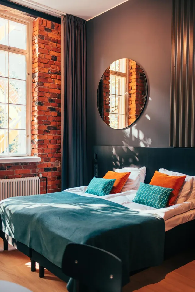 Deluxe, Triple, King Bed, with Extra Bed, The Folks Hotel Konepaja 1/1