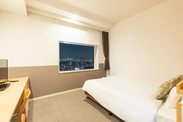 Room, King Bed, City View, HOTEL Crown Hills Ueno Premier (ex Life Tree Ueno) 2/7