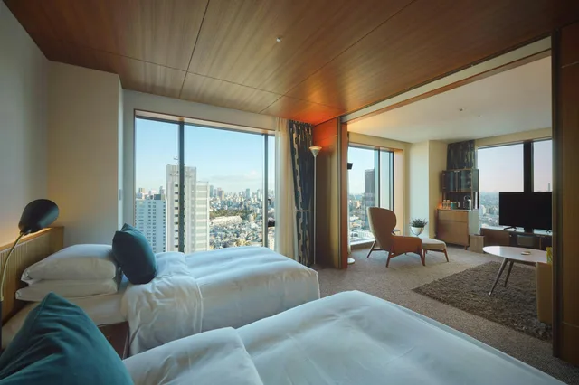 جناح بسريرين منفصلين، The Aoyama Grand Hotel 1/1
