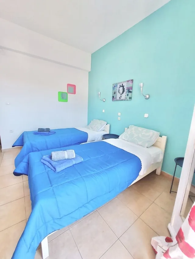 غرفة قياسية بسرير مزدوج، Avra Budget Beach Hotel 7/10