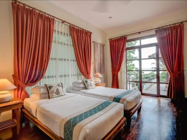 فيلا بسرير كينج وسرير فردي بإطلالة على البحر بغرفتي نوم بمسبح خاص، Indra Maya Pool Villas 6/10