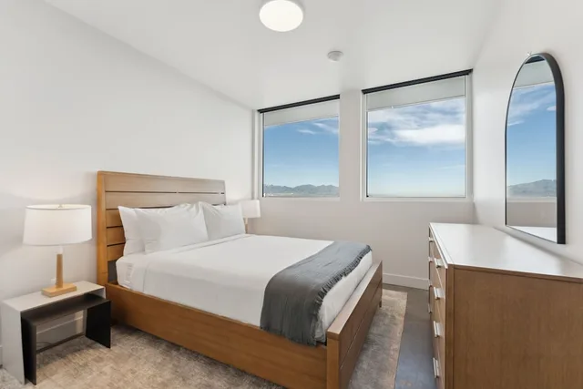 2 Bedrooms, 2 Queen Beds, Sofa, Hot Tub, Balcony, Placemakr Salt Lake City Downtown, Apartments by Hilton 1/3
