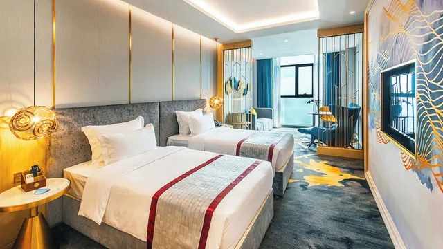 استوديو بريميير بسريرين منفصلين بإطلالة على البحر، Won Majestic Hotel Cambodia 1/3