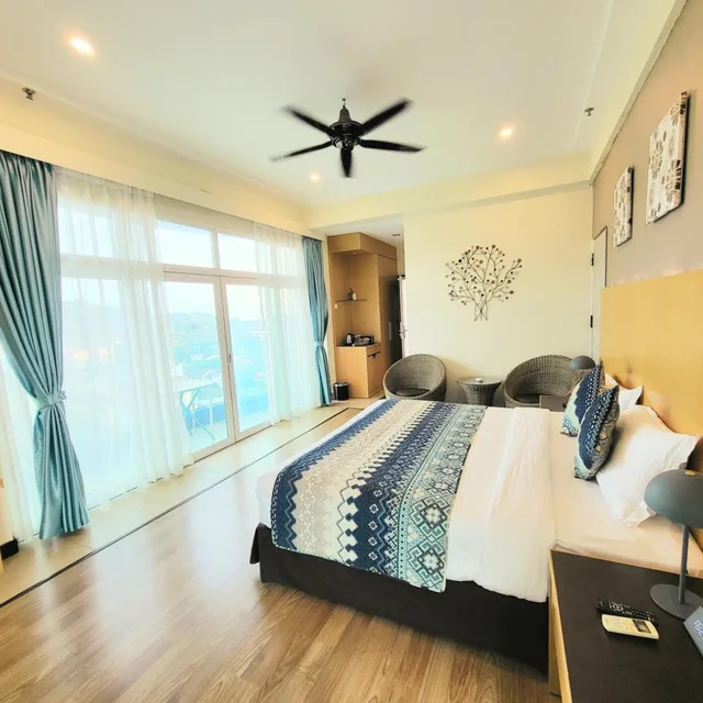 غرفة بريميير ديلوكس، Langkawi Seaview Hotel 3/10