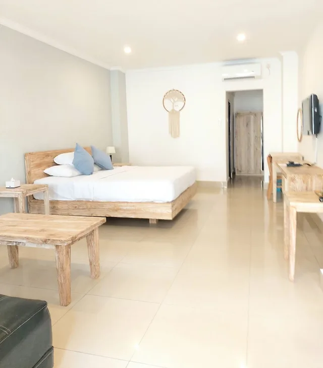 غرفة ديلوكس بسرير كينج، Radha Bali Hotel 6/10