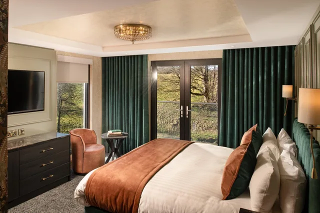 غرفة ديلوكس بسرير مزدوج بشرفة، Brig o Doon House Hotel 2/9