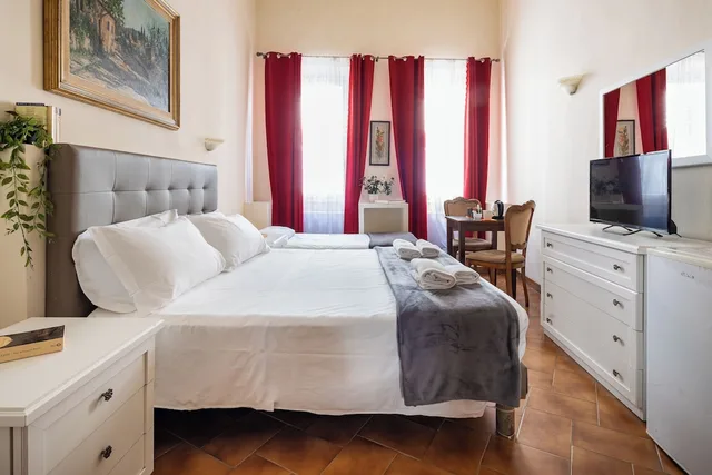 غرفة ثلاثية بسرير مزدوج وسرير فردي، Guest House Bel Duomo 5/10