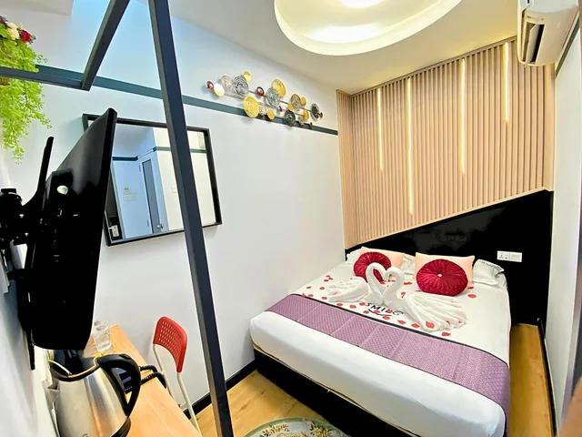 غرفة بسرير كوين، Seeds Hotel Setiawangsa 4/4
