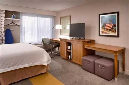 غرفة بسرير مزدوج، Hampton Inn Salt Lake City-Downtown 1/2