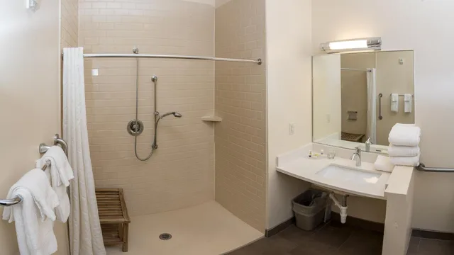 جناح لذوي الإعاقة، Candlewood Suites St. Joseph Benton Harbor 4/4