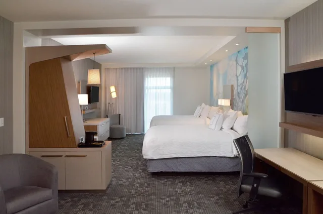 جناح بسريرين كوين بغرفة نوم واحدة، Courtyard By Marriott Youngstown Canfield 3/3