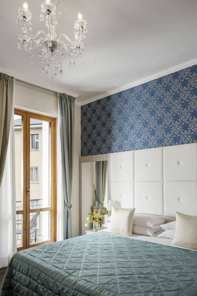 غرفة كلاسيكية مزدوجة بشرفة، Hotel Re Enzo 9/10