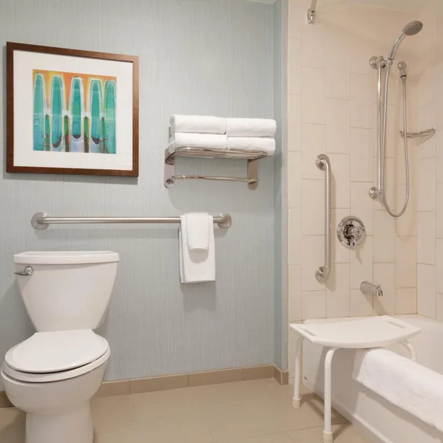 غرفة بسرير كينج مع أريكة لذوي الإعاقة، Hyatt Place Raleigh-Durham Airport 4/5