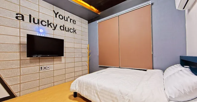 غرفة بسرير مزدوج، Daecheon Kakao Pension 3/6