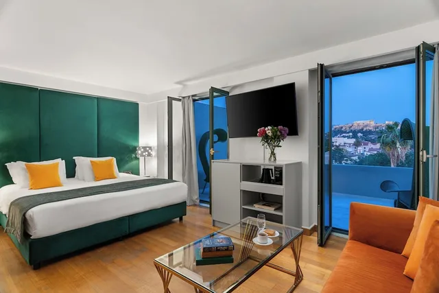 Executive, Suite, King Bed, Acropolis View, Sofa، Athenaeum Eridanus Luxury Hotel 5/10