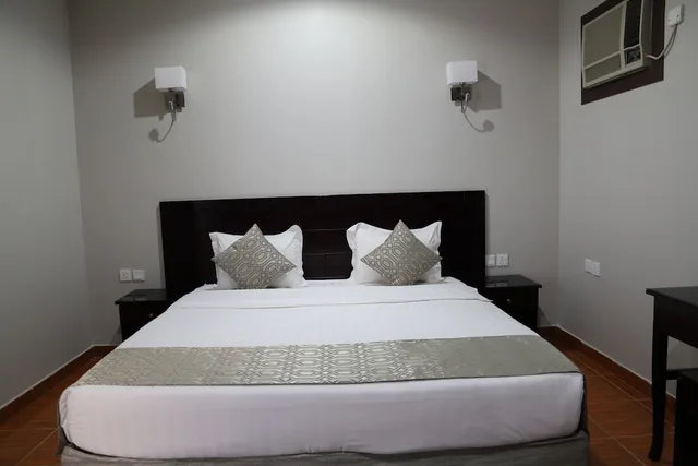 جناح ديلوكس بسرير كينج، المواسم الأربعة للأجنحة الفندقية(Al-Mawasem Al-Arbaa Serviced apartments) 1/9