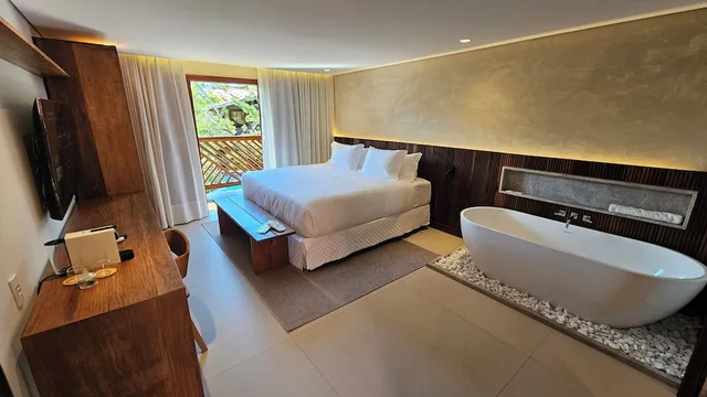 غرفة ديلوكس بسرير كينج، Pousada Casa Do Forte 6/6