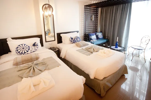 استوديو بسرير كينج، Nimman Mai Design Hotel Chiang Mai 4/9