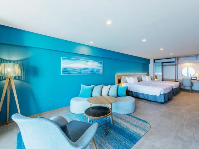 Semi Room, Deluxe, 2 Semi Double Beds, Ocean View, Terrace، AQUASENSE Hotel & Resort 1/2