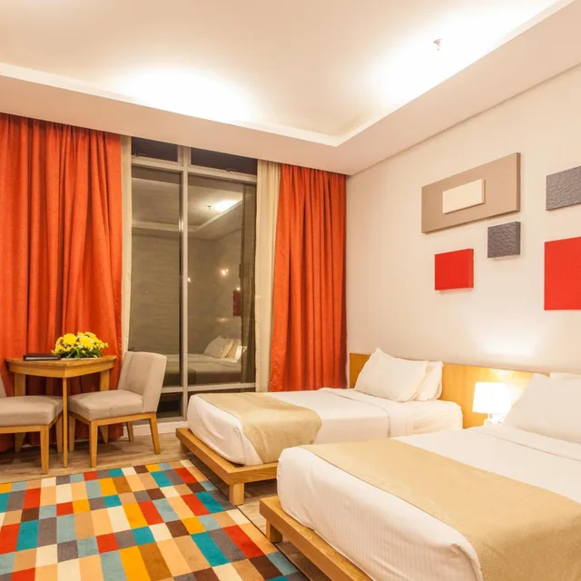 غرفة ديلوكس بسرير فردي، Casuarina At Meru 1/4