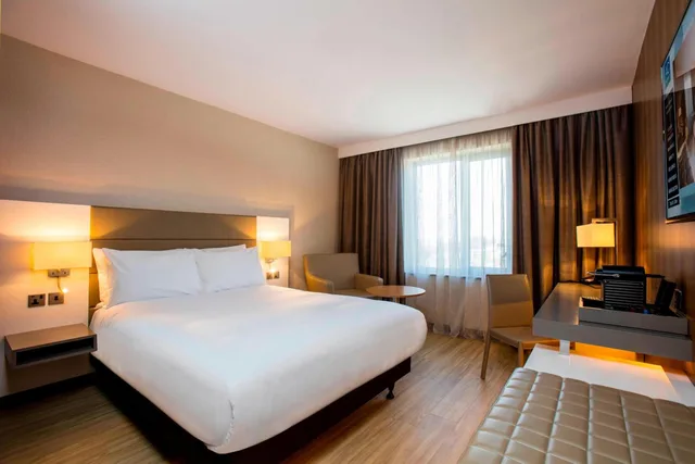 غرفة ديلوكس بسرير مزدوج، AC Hotel Manchester Salford Quays 2/10