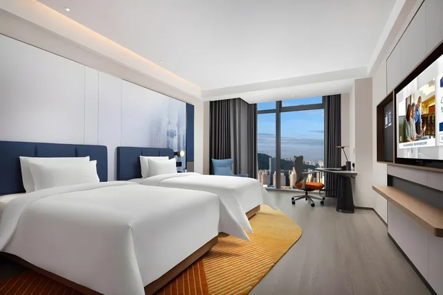 غرفة سوبيريور بسريرين منفصلين، Hampton by Hilton Shenzhen Futian Huaqiangbei 1/1