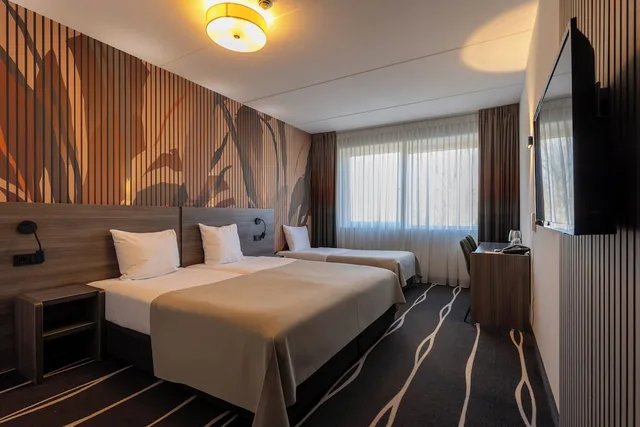 غرفة ثلاثية بثلاثة أسرّة، Hotel de Bonte Wever Assen 1/5