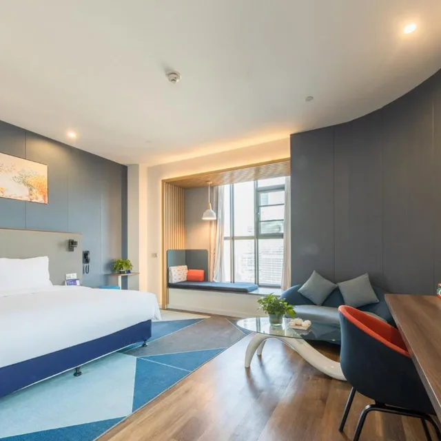 غرفة سوبيريور بسرير كوين، Holiday Inn Express Wuhan Optical Valley 6/10