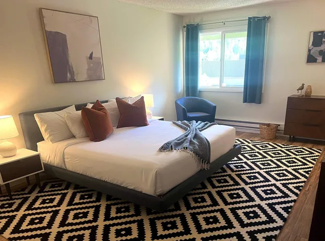 شقة سكنية بإطلالة على الجبل بغرفة نوم واحدة بمطبخ، Evergreen Lodge 1/3