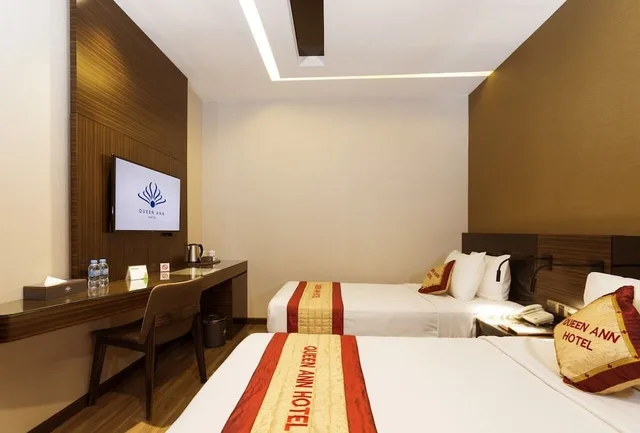 غرفة ديلوكس بسريرين منفصلين، QUEEN ANN HOTEL 3/10