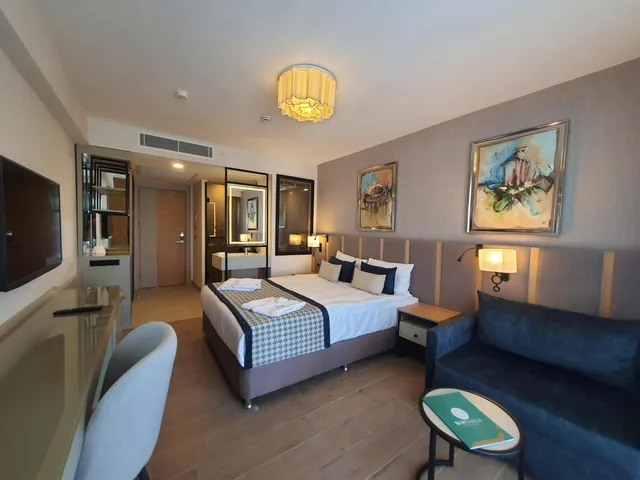 غرفة اقتصادية بسرير مزدوج، Sunthalia Hotels & Resorts Ultra All Inclusive Adults Only Party Hotel Side 3/10