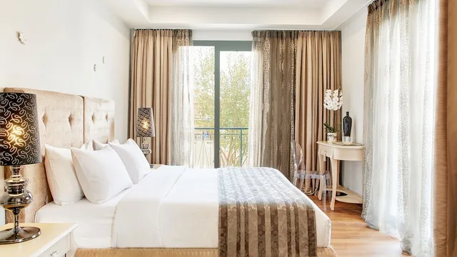 جناح ديلوكس بسرير مزدوج بغرفة نوم واحدة، Dioni Boutique Hotel 2/3