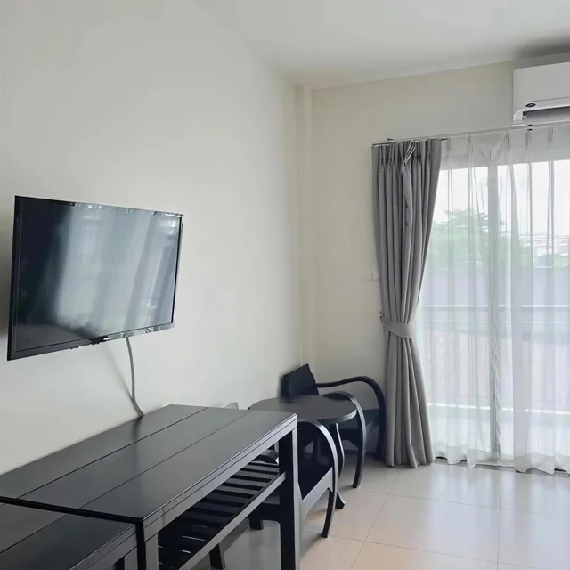 غرفة بسريرين منفصلين بإطلالة على المسبح، Phu Ke Ta the Hip Serviced Apartment And Hotel 4/6