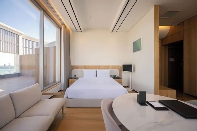 Penthouse, Queen Bed, Sea View, Private Pool, Mer de l'aube Hotel 1/3