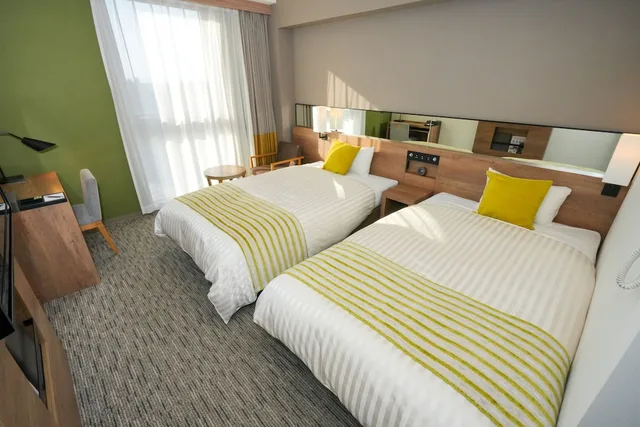 غرفة بسريرين منفصلين، Airport Hotel Kumamoto 2/7