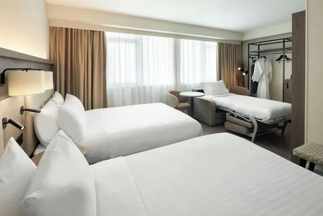 غرفة بسريرين مزدوجين، AC Hotel by Marriott Birmingham NEC and Airport 3/8