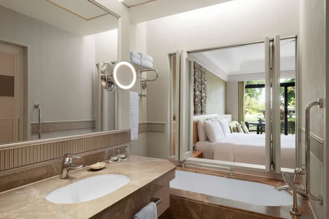 Garden, Family, Twin Beds، Shangri-La Rasa Sentosa, Singapore 4/4