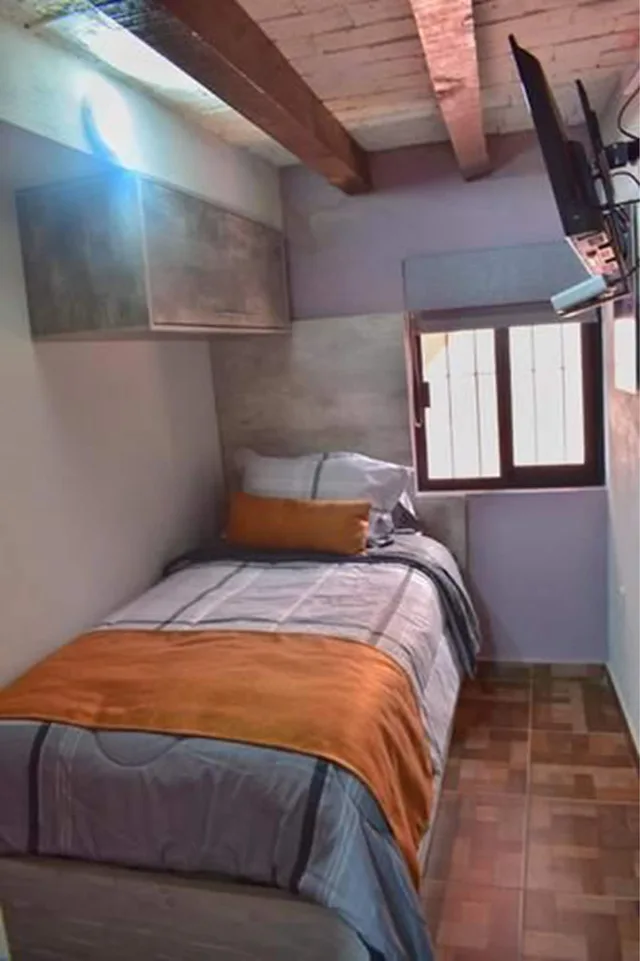 غرفة أساسية مفردة بسرير فردي، Hotel Corazon Mexicano 1/3