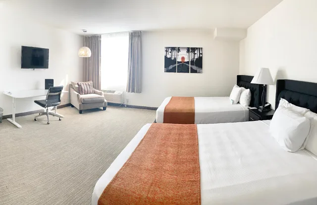 غرفة ديلوكس بسرير مزدوج لذوي الإعاقة، Redac Gateway Hotel 1/2