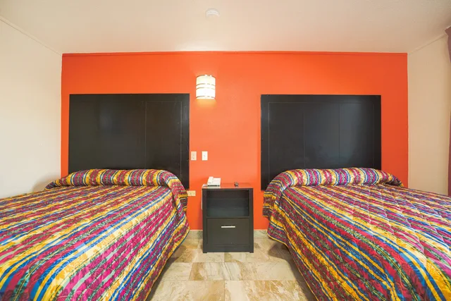 غرفة بسريرين مزدوجين، Vali Ho Motel By OYO Weslaco Mercedes 5/6