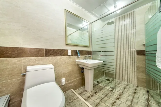 Room, Double Bed, 20 Pyeong، Sea & Wave Pension 8/10