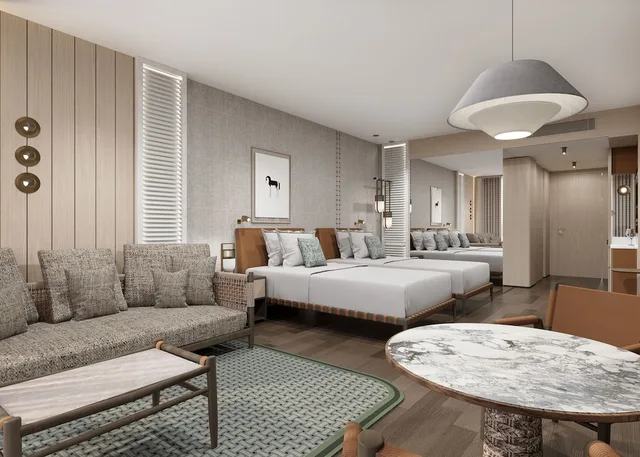 غرفة سوبيريور بسريرين منفصلين مع أريكة، Gloria Serenity Resort 4/4