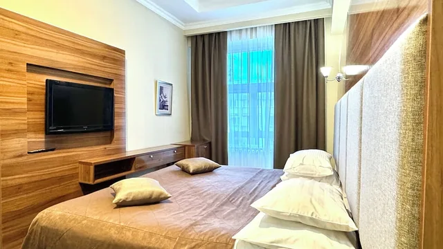 غرفة قياسية بسرير مزدوج أو سريرين منفصلين بغرفة نوم واحدة، Grand Eurasia Hotel 9/10